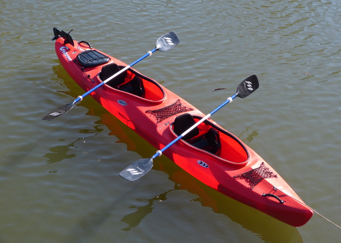 2er-Kajak Prijon Cruiser 2 mit Fußsteueranlage