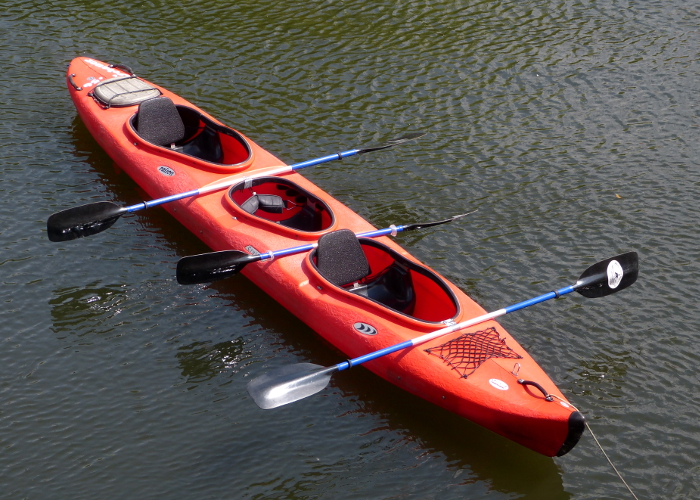 3er-Kajak (2 Erw. + 1 Kind) Prijon Cruiser 3